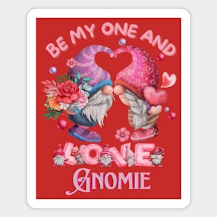 Gnome Valentine's Day Magnet